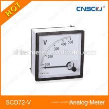 SCD72-V analog panel meter 1ma class 1.5